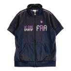 LE COQ GOLF Le Coq Golf короткий рукав Zip жакет серый серия L Golf одежда женский 