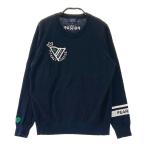 PEARLY GATES Pearly Gates вязаный свитер темно-синий серия 0 Golf одежда женский 