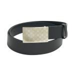GUCCI グッチ 147142・0959・85・34 バックルベルト ブラック系 メンズ
