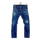 DSQUARED2 ディースクエアード S74LB1310 デニムパンツ TIDY BIKER JEAN ネイビー系 44 メンズ