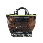 RUSSELUNO russell no прозрачный PVC 2way Cart сумка оттенок коричневого Golf одежда 
