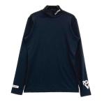 PEARLY GATES パーリーゲイツ  ハイネック 長袖インナーTシャツ  ブラック系 1 ゴルフウェア レディース