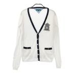 TOMMY HILFIGER GOLF トミー ヒルフィガーゴルフ カーディガン ワッペン ホワイト系 S ゴルフウェア レディース