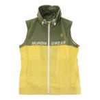 MUNSING WEAR Munsingwear одежда обратная сторона сетка Zip лучший оттенок желтого L Golf одежда женский 