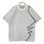 ADIDAS GOLF Adidas Golf короткий рукав Jaguar do вязаный свитер общий рисунок оттенок белого 2XL Golf одежда мужской 