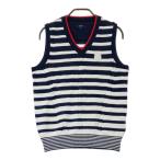 CALLAWAY Callaway шерсть . вязаный лучший окантовка рисунок темно-синий серия M Golf одежда женский 