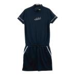 [ новый товар ]ADABAT Adabat с высоким воротником короткий рукав One-piece оттенок черного 36 Golf одежда женский 