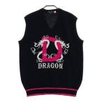 DANCE WITH DRAGON Dance With Dragon V шея кашемир вязаный лучший оттенок черного 3 Golf одежда мужской 