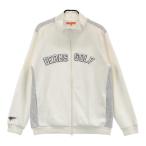 BEAMS GOLF Beams Golf 2024 год модели шерсть . вязаный длинный рукав Zip жакет оттенок белого XL Golf одежда мужской 