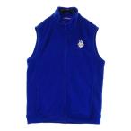 BEAMS GOLF Beams Golf вязаный Zip лучший оттенок голубого XL Golf одежда мужской 