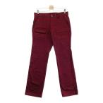 KAPPA GOLF カッパゴルフ  ストレッチ カーゴパンツ チェック柄 レッド系 82 ゴルフウェア メンズ