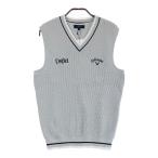 [ новый товар ]CALLAWAY Callaway вязаный лучший серый серия M Golf одежда мужской 