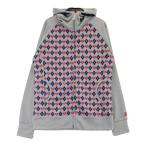 FILA GOLF filler Golf Zip Parker a-ga il Heart в клетку серый серия L Golf одежда женский 