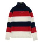 VIVA HEART viva Heart ta-toru шея вязаный свитер трехцветный рисунок оттенок черного 40 Golf одежда женский 