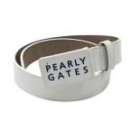 PEARLY GATES Pearly Gates Logo пряжка ремень оттенок белого Golf одежда 