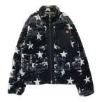 LOUD MOUTH громкий мышь ; тепловое хранение боа длинный рукав жакет звезда общий рисунок оттенок черного LL Golf одежда женский 