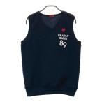 PEARLY GATES Pearly Gates 2023 год модели двусторонний переключатель вязаный лучший темно-синий серия 1 Golf одежда женский 