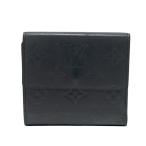 LOUIS VUITTON ルイ ヴィトン M65112/TH0063 二つ折り財布 ポルトモネビエカルトクレデ モノグラムマット ネイビー系 メンズ