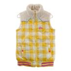 FILA GOLF filler Golf двусторонний боа лучший в клетку оттенок желтого M Golf одежда женский 