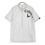 CALLAWAY Callaway с высоким воротником короткий рукав футболка оттенок белого M Golf одежда мужской 