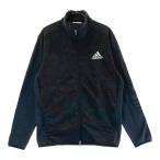 ADIDAS GOLF Adidas Golf N65981 обратная сторона ворсистый двойной Zip жакет оттенок черного L Golf одежда мужской 