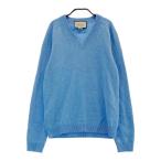 GUCCI グッチ 694784 ニット セーター ブルー系 S メンズ