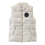 JUN&ROPE ジュン アンド ロペ  ダウンベスト  ホワイト系 L ゴルフウェア レディース