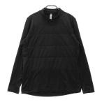 ADIDAS GOLF Adidas Golf FR5998 с высоким воротником с хлопком переключатель футболка с длинным рукавом оттенок черного O Golf одежда мужской 