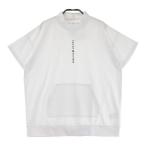TOMMY HILFIGER GOLF トミー ヒルフィガーゴルフ ハイネック 半袖Tシャツ ホワイト系 L ゴルフウェア レディース