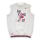 LE COQ GOLF Le Coq Golf передний Logo обратная сторона сетка лучший оттенок белого L Golf одежда женский 