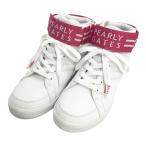 PEARLY GATES パーリーゲイツ 053-9292802 ミドルカット ゴルフシューズ  ホワイト系 23.5 ゴルフウェア レディース