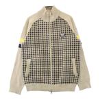 JACK BUNNY Jack ba колено вязаный жакет в клетку оттенок бежевого 4 Golf одежда мужской 