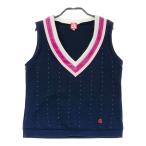 ARCHIVIOaruchibioV шея лучший стразы темно-синий серия 38 Golf одежда женский 