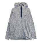 TRANS CONTINENTS Trans Continents обратная сторона ворсистый половина Zip Parker общий рисунок серый серия 3L Golf одежда мужской 