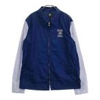 ROUGH&amp;SWELLla вентилятор dos well Zip жакет полоса рисунок темно-синий серия XL Golf одежда мужской 