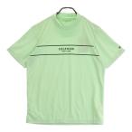【新品】TOMMY HILFIGER GOLF トミー ヒルフィガーゴルフ ハイネック 半袖Tシャツ グリーン系 L ゴルフウェア メンズ