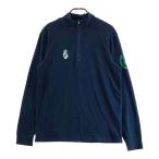 PEARLY GATES Pearly Gates половина Zip флис футболка с длинным рукавом темно-синий серия 6 Golf одежда мужской 