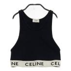 CELINE セリーヌ 2A68L372N タンクトップ  ブラック系 M レディース