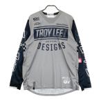 【新品】Troy lee designs トロイリー デザインズ シャツ グレー系 L バイクウェア メンズ