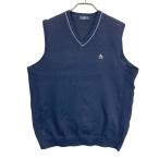 MUNSING WEAR Munsingwear одежда вязаный лучший темно-синий серия L Golf одежда мужской 