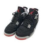 NIKE ナイキ 308497-060 AIR JORDAN 4 RETRO スニーカー ブラック系 27.0 メンズ