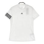 【新品】ADIDAS GOLF アディダスゴルフ HM8381 半袖Tシャツ 総柄 ホワイト系 L ゴルフウェア レディース