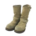 REDWING レッドウィング 8268 スエード エンジニアブーツ ベージュ系 US5 レディース