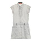 BEAMS GOLF Beams Golf безрукавка One-piece полоса рисунок серый серия S Golf одежда женский 