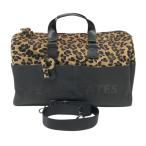 PEARLY GATES Pearly Gates 2022 год сумка "Boston bag" леопардовая расцветка Leopard оттенок черного Golf одежда 