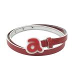 ARCHIVIOaruchibio Logo пряжка ремень эмаль оттенок красного Golf одежда 