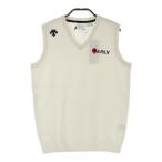 [ новый товар ]DESCENTE GOLF Descente Golf вязаный лучший JAPAN оттенок белого M Golf одежда женский 