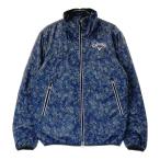CALLAWAY Callaway red label тепловое хранение Zip жакет цветочный принт темно-синий серия M Golf одежда мужской 