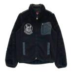 ショッピングダンス DANCE WITH DRAGON ダンスウィズドラゴン  ボア切替ジップジャケット チビドラ  ブラック系 2 ゴルフウェア レディース