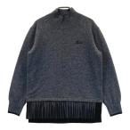 DANCE WITH DRAGON Dance With Dragon с высоким воротником вязаный свитер шерсть серый серия 2 Golf одежда женский 